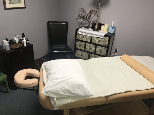 One of our three acupuncture treatment rooms