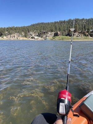 Kayak fishing