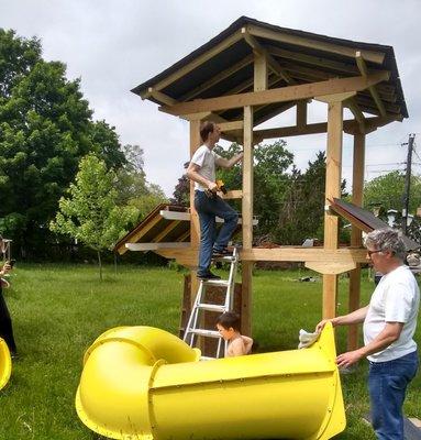 Play set, designed and built by Jack Goetz