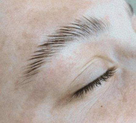 Brow lamination