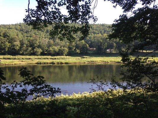 The view of the river from our campsite. Absolutely beautiful.