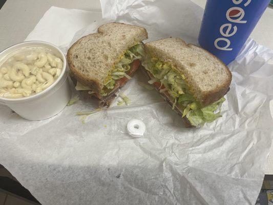 I enjoy picking up lunch from hear they make the best sandwich on this side of town and its always loaded up with goodies.