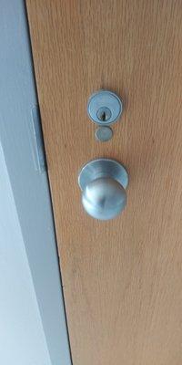 Commercial Lockset With Mortise Cylinder.