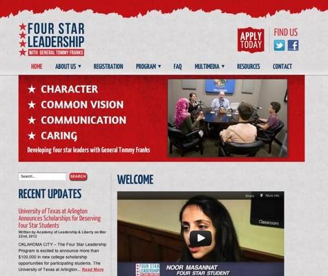 Four Star Leadership Website