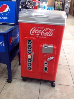 Cute coke machine