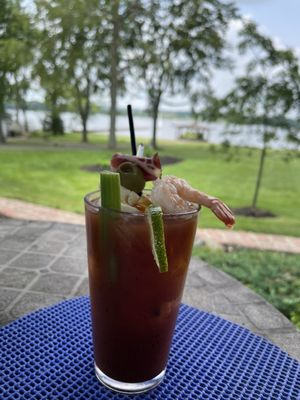 The Bloody Mary with snacks!