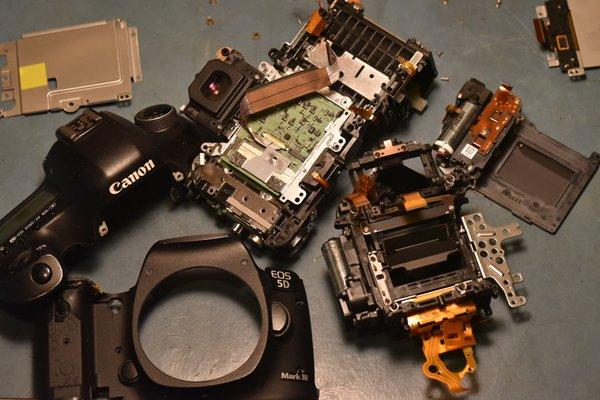 There's Many Part's to a Canon 5D MkIII Body!