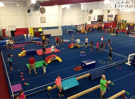 National Gymnastics Day Open House was a success!