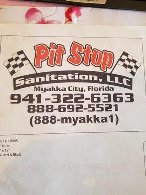 Pit Stop Sanitation LLC