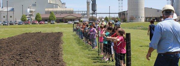 Poet Corning's Watch Me Grow program for the local Elementary School