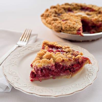 Cherry Crumb Pie