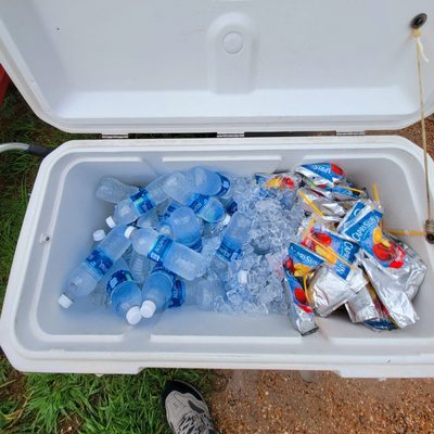 Bottled Water,  or Juice Packs