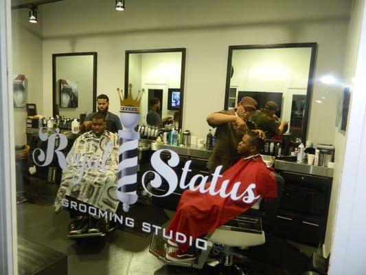 Royal Status provides first class haircuts, shaves, facials, shampoos, as well as manicures for the ultimate grooming experience.