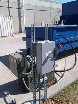 Installation of 3 phase circuit for trash compactor Grand Prairie, TX