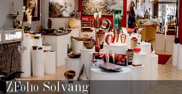 Inside the gallery - ZFolio Solvang