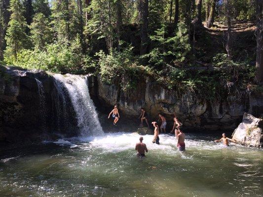 Last waterfall stop