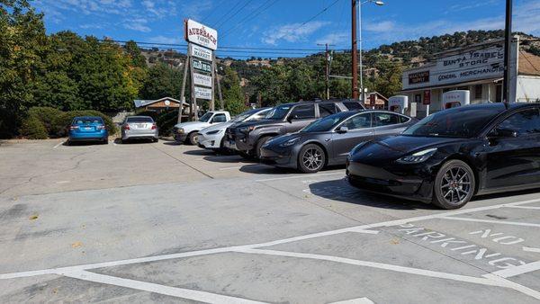 THIS 4 RUNNER taking up a Tesla charge spot, RUDE