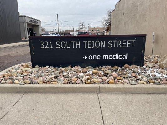 One Medical: Downtown Colorado Springs street signage