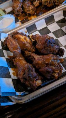 Buffalo Garlic Parm Wings