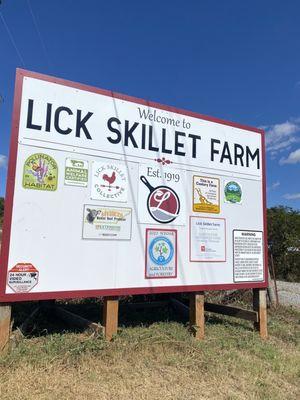 Lick Skillet Farm