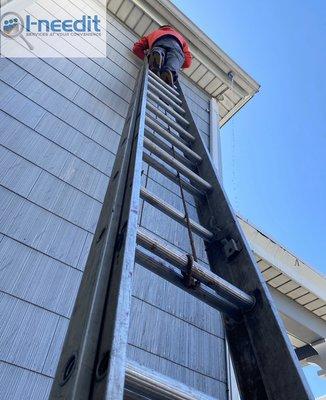 Gutter cleaning