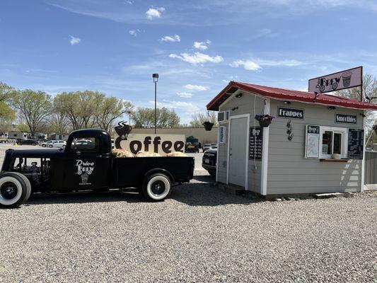 Drive Thru Coffee Shop Stand in Hotchkiss