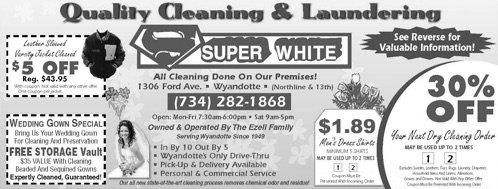 Super-White Drive-In Cleaners & Laundry