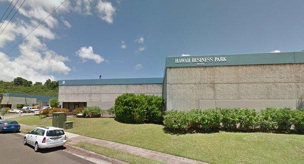 Our warehouse is located at the Hawaii Business Park in the Pearl City industrial area.