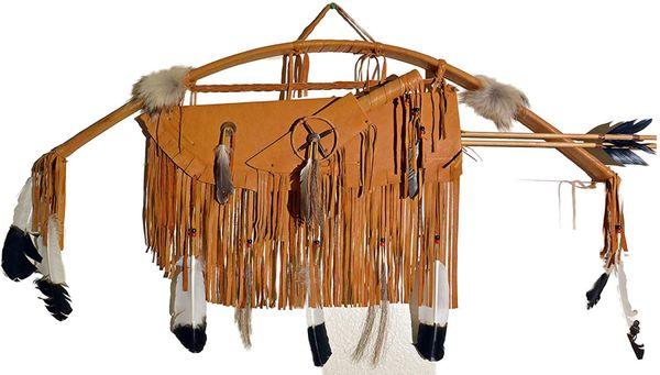 Artifacts: ( Home Décor Only ) 
 Dreams Catchers, Fox or Cayote Quiver, Bow & Arrow , Leather Quiver,