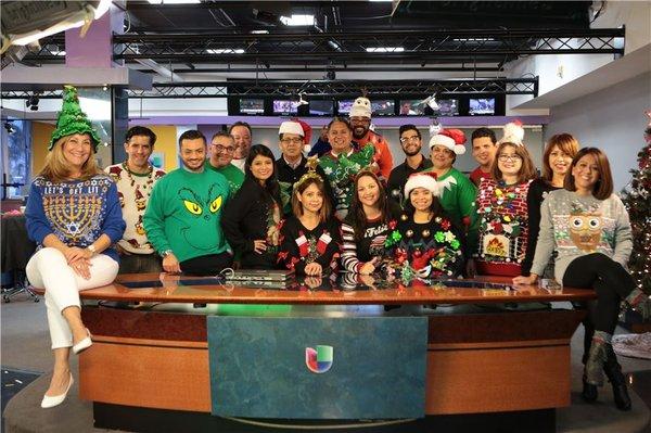 Inside the Univision Tampa studio