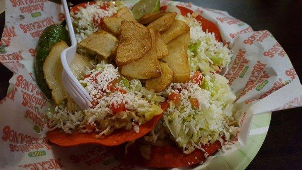 Tostada special at $4.99!