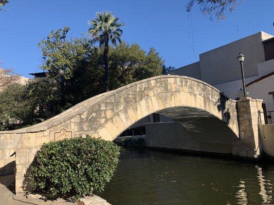 Beautiful Rosita's Bridge over the river