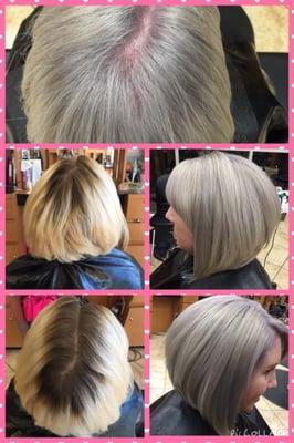 From blonde to a silver fox