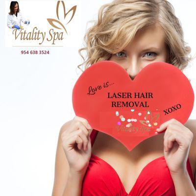 Laser Hair Removal last forever!!