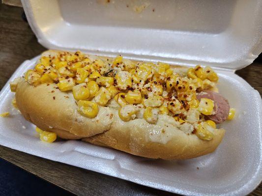 Elote Dog