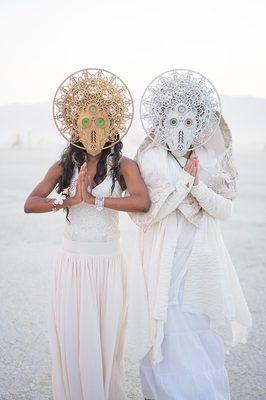 Wedding at Burning Man, NV