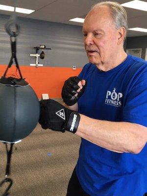 Rock Steady Boxing class