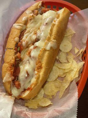 Chicken Parmigiana Sub