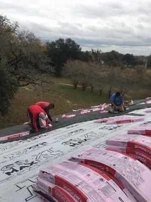 Roof Repair in Midtown, San Antonio, TX.