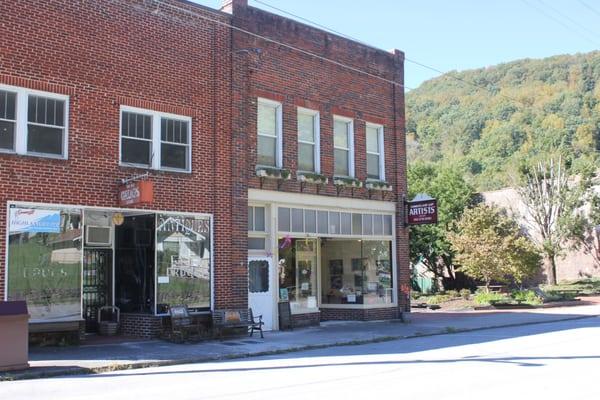 The Cumberland Gap Artists Co-op in Cumberland Gap, Tennessee