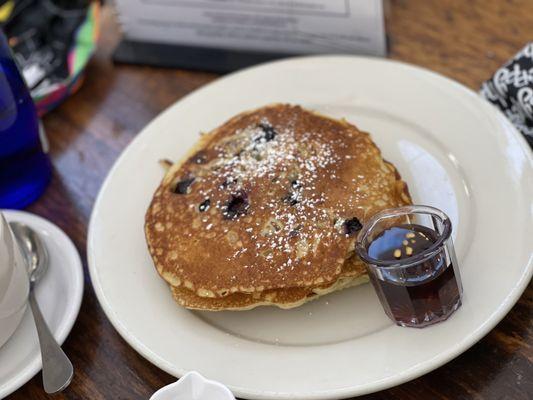 Blueberry pancakes