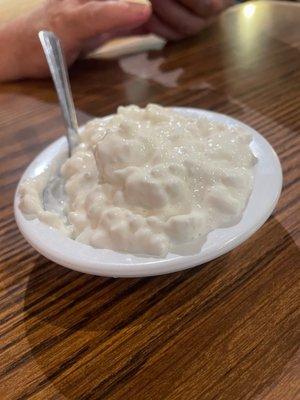 Cottage cheese