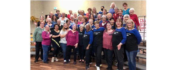 Sacramento Valley Chorus Rehearsal 2022