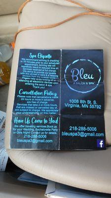 Bleu salon