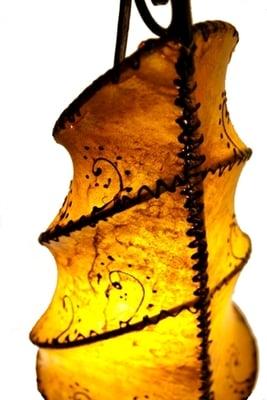 Henna Spiral Lamp - www.moracoimports.com