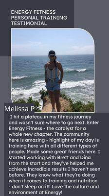 Client Testimonials- Exceptional Personal Trainers!