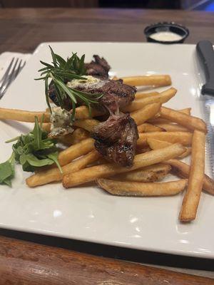 16oz Delmonico frites special