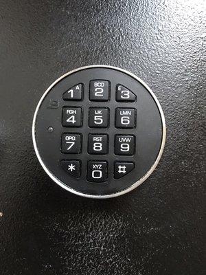 LaGard electronic keypad replacement