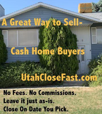 Utah Close Fast Cash Home Buyers