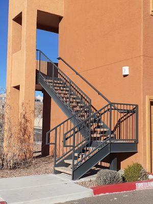 Stairs for home or commercial buildings.